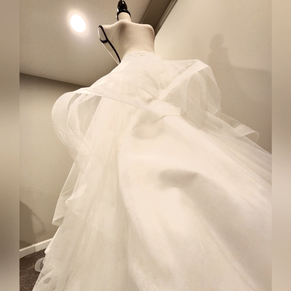 WTOO Almira multi-tier bridal skirt